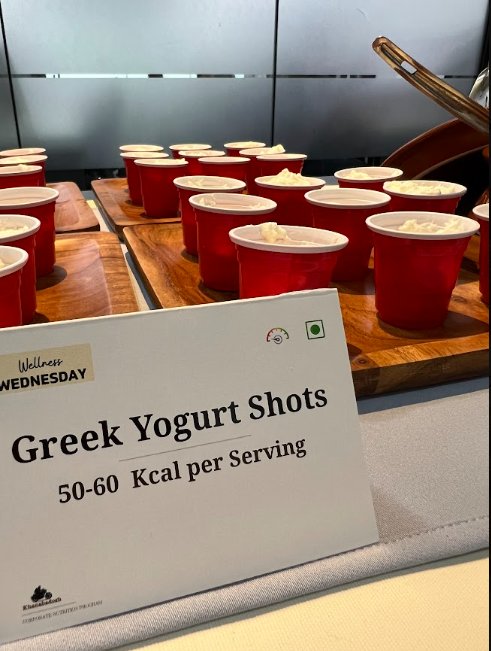 Greek Yogurt Shots